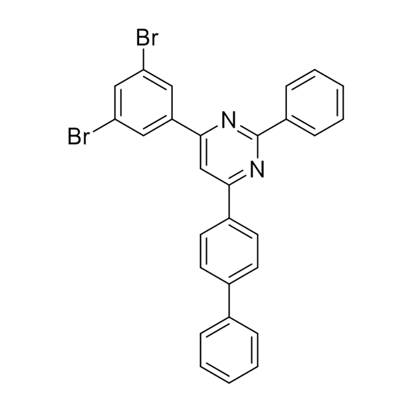 Pyrimidin, 4-[1,1'-bifenyl]-4-yl-6-(3,5-dibromfenyl)-2-fenyl-