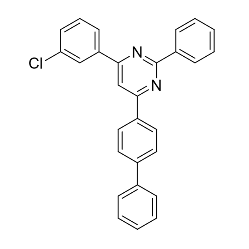 4-([1,1'-bifenyl]-4-yl)-6-(3-klorfenyl)-2-fenylpyrimidin