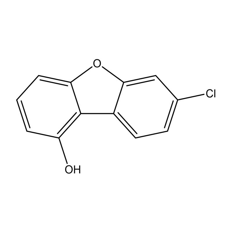 1-dibenzofuranol, 7-klor-
