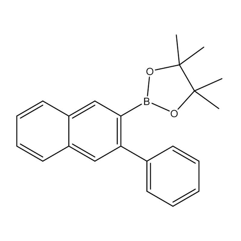 4,4,5,5-tetrametyl-2-(3-fenylnaftalen-2-yl)-1,3,2-dioksaborolan