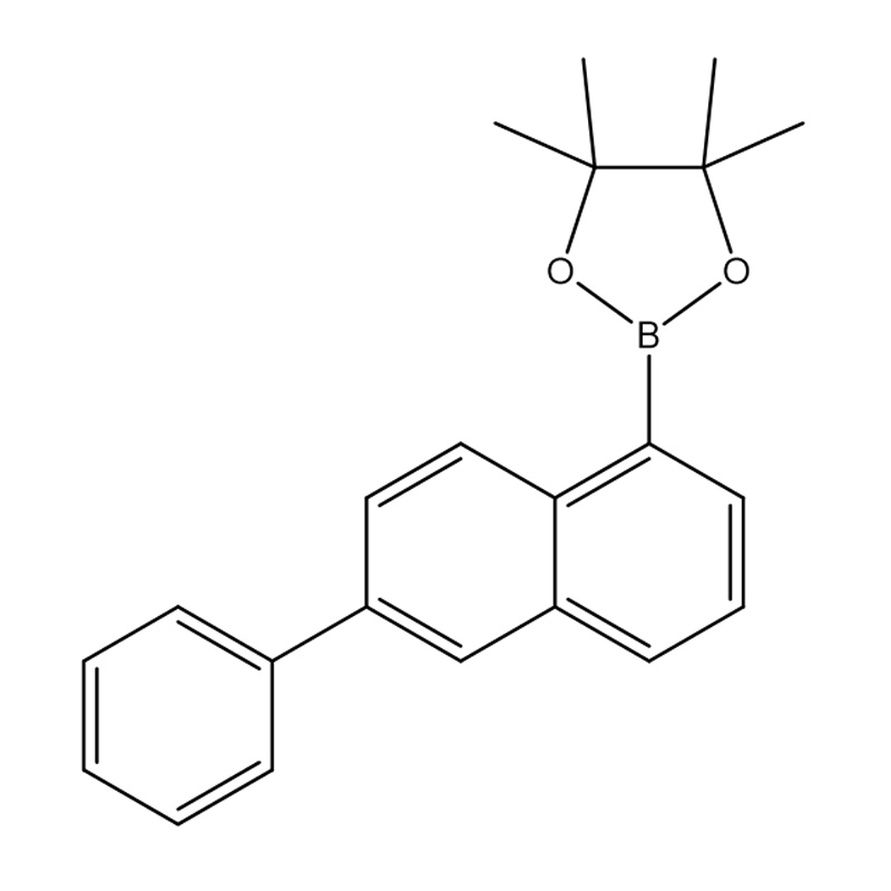 4,4,5,5-tetrametyl-2-(6-fenylnaftalen-1-yl)-1,3,2-dioksaborolan
