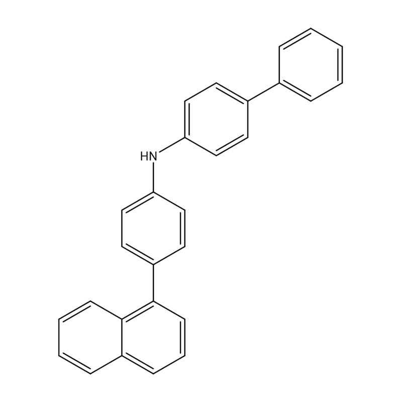 N-[4-(1-naftalenyl)fenyl]-[1,1-bifenyl]-4-amin