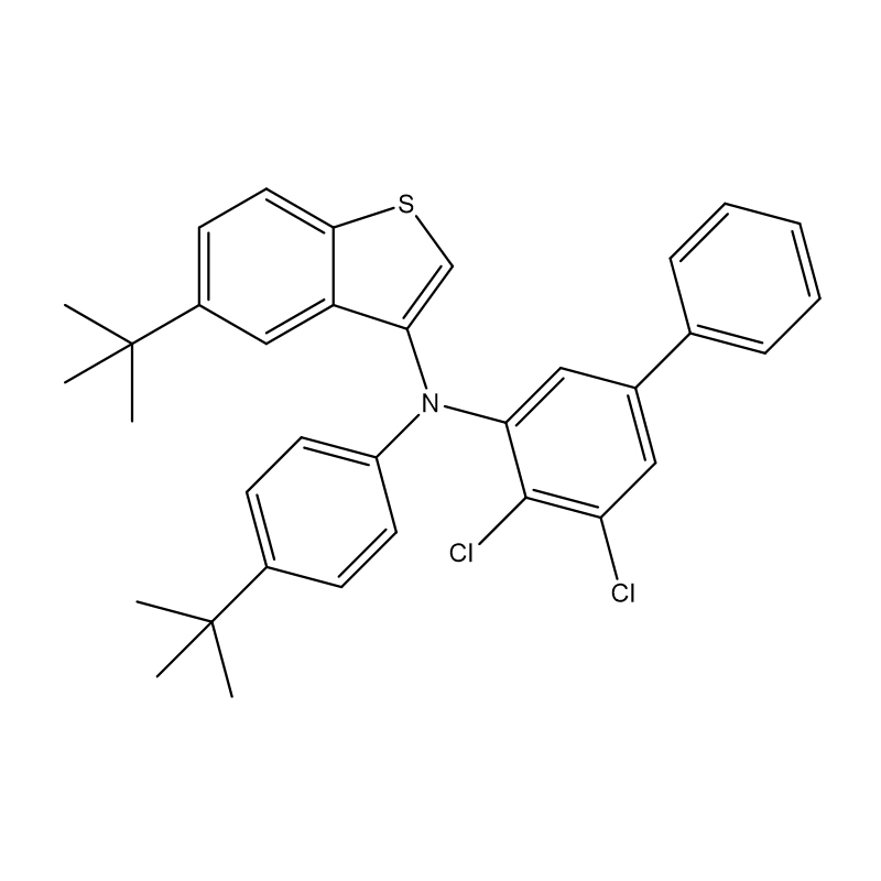 Benzo[b]tiofen-3-amin, N-(4,5-diklor[1,1'-bifenyl]-3-yl)-5-(1,1-dimetyletyl)-N-[4-(1, 1-dimetyletyl)fenyl]-